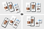 Social Media Mockup, an iPhone Mockup by Graphicell (Thumbnail 1 of 5)