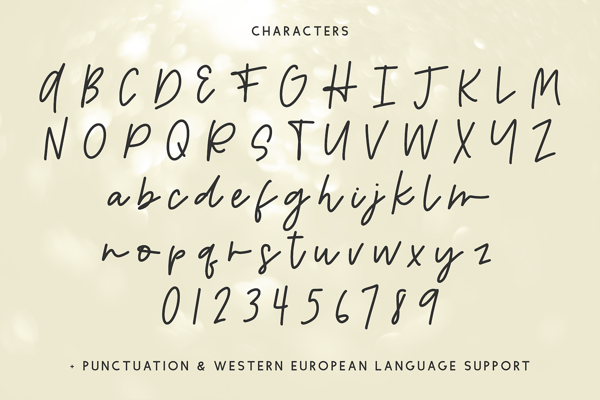 Solstice Script, a Handwritten Font by Beck McCormick (Photo 10 of 10)