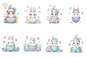 Easter Bunny Peeking PNG Clipart., an Animal Illustration by KennedyStudio (Thumbnail 2 of 5)