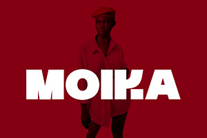 Moika Display Typeface