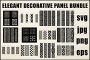 Laser Cut Panel Bundle, an Object Graphic by Designer_Momina (Thumbnail 1 of 13)
