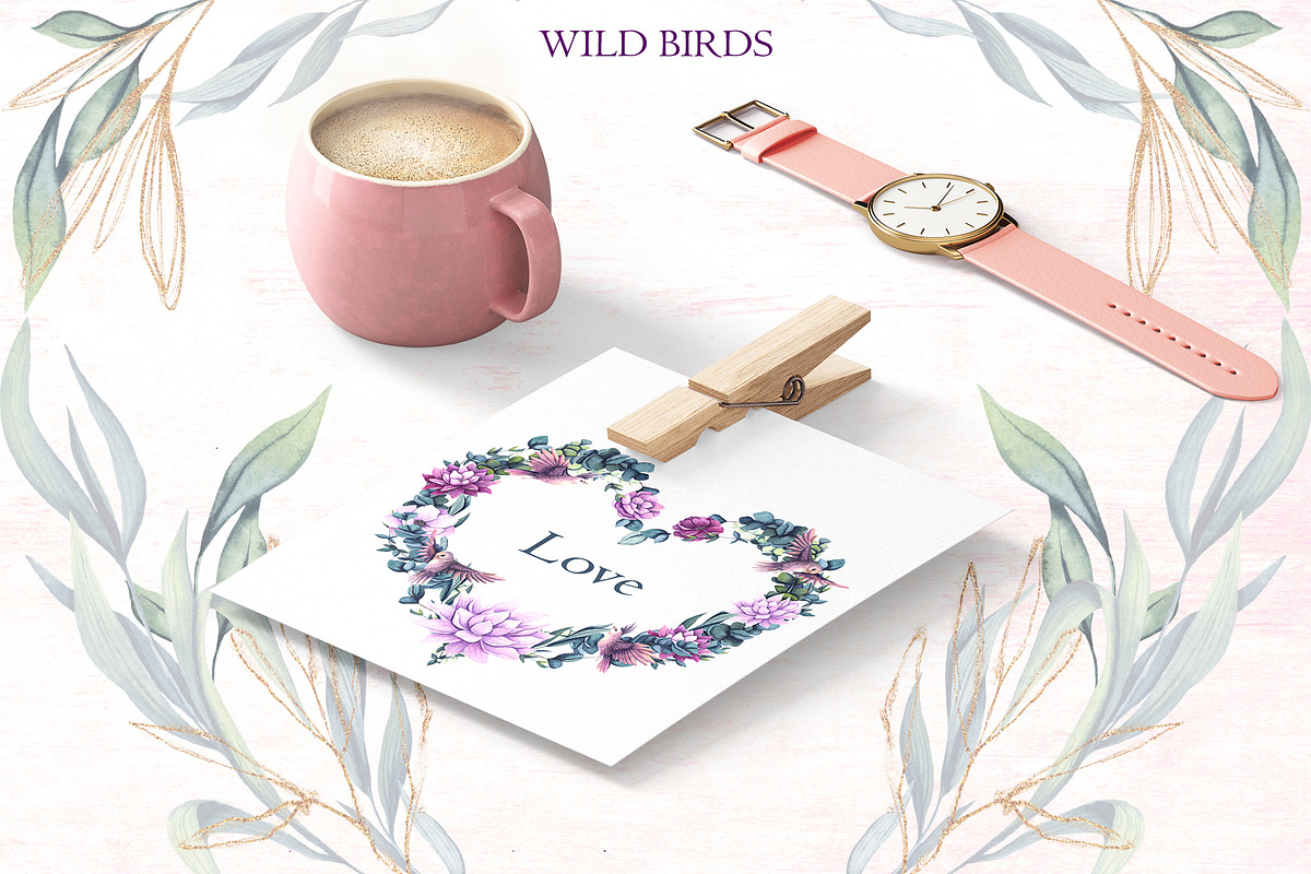 Wild Birds, an Illustration by Salted Galaxy (Photo 4 of 17)