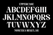 Mowera - Bold Serif, a Serif Font by tebaltipislab (Thumbnail 3 of 15)