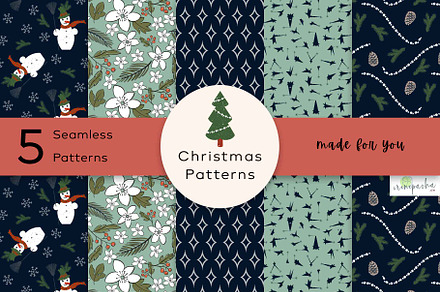 Christmas Pattern Bundle