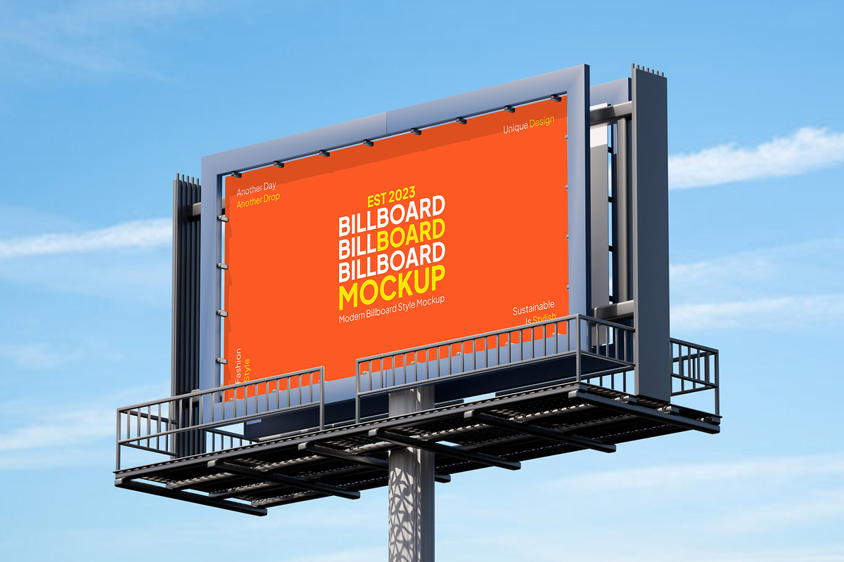 Modern Billboard Mockup Set, a Mockup by orenjidesign (Photo 8 of 8)
