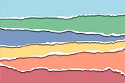Torn paper pieces vector collection, an Object Graphic by voin_Sveta (Thumbnail 1 of 9)