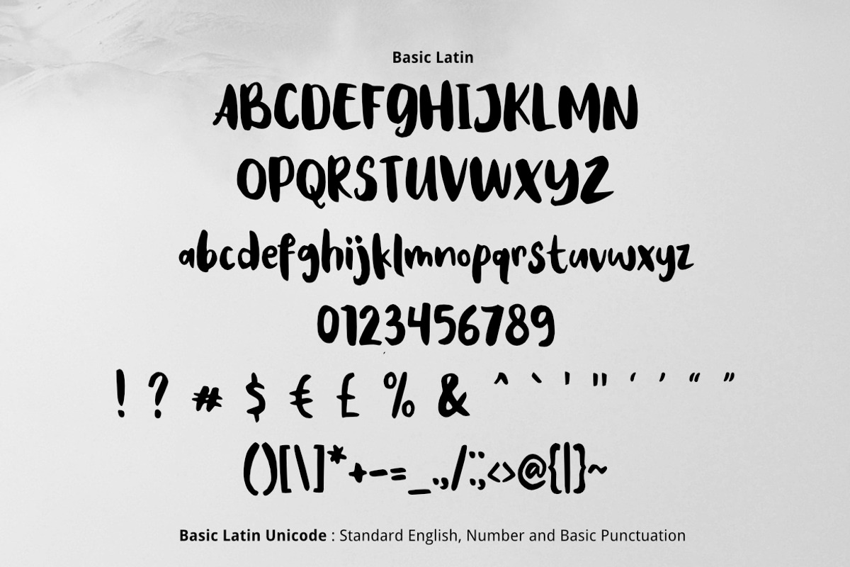 Hike More Font preview 2