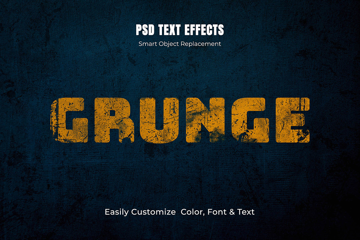 Editable Grunge Text Effect Bundle, a Layer Style Add-On by MRI STUDIO (Photo 8 of 20)