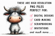 Quirky Farm Animals PNG Clipart, an Illustration by Libby Wishes (Thumbnail 6 of 6)