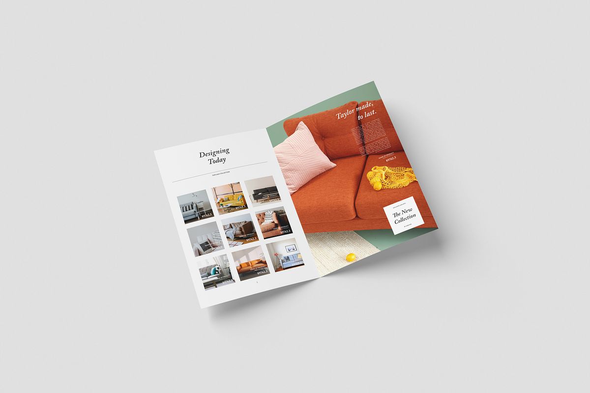 A4 Bifold Brochure Mockup Bundle 43, a Books & Magazine Mockup by Graphicuss (Photo 3 of 5)