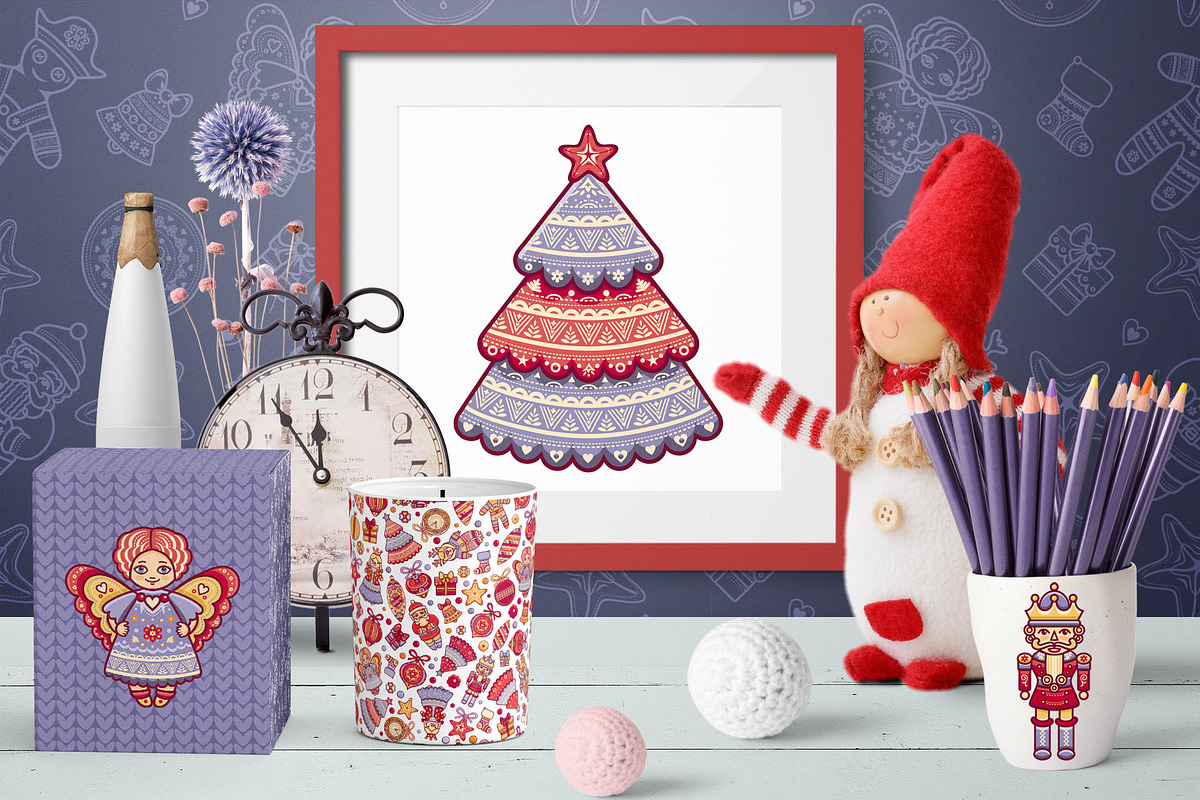 Christmas Kit, a Decorative Illustration by Zoya Miller (Photo 8 of 9)