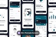 Smartpay - Fintech App iOS UI Kit, an UI Kit Template by Unpixel Design (Thumbnail 2 of 6)
