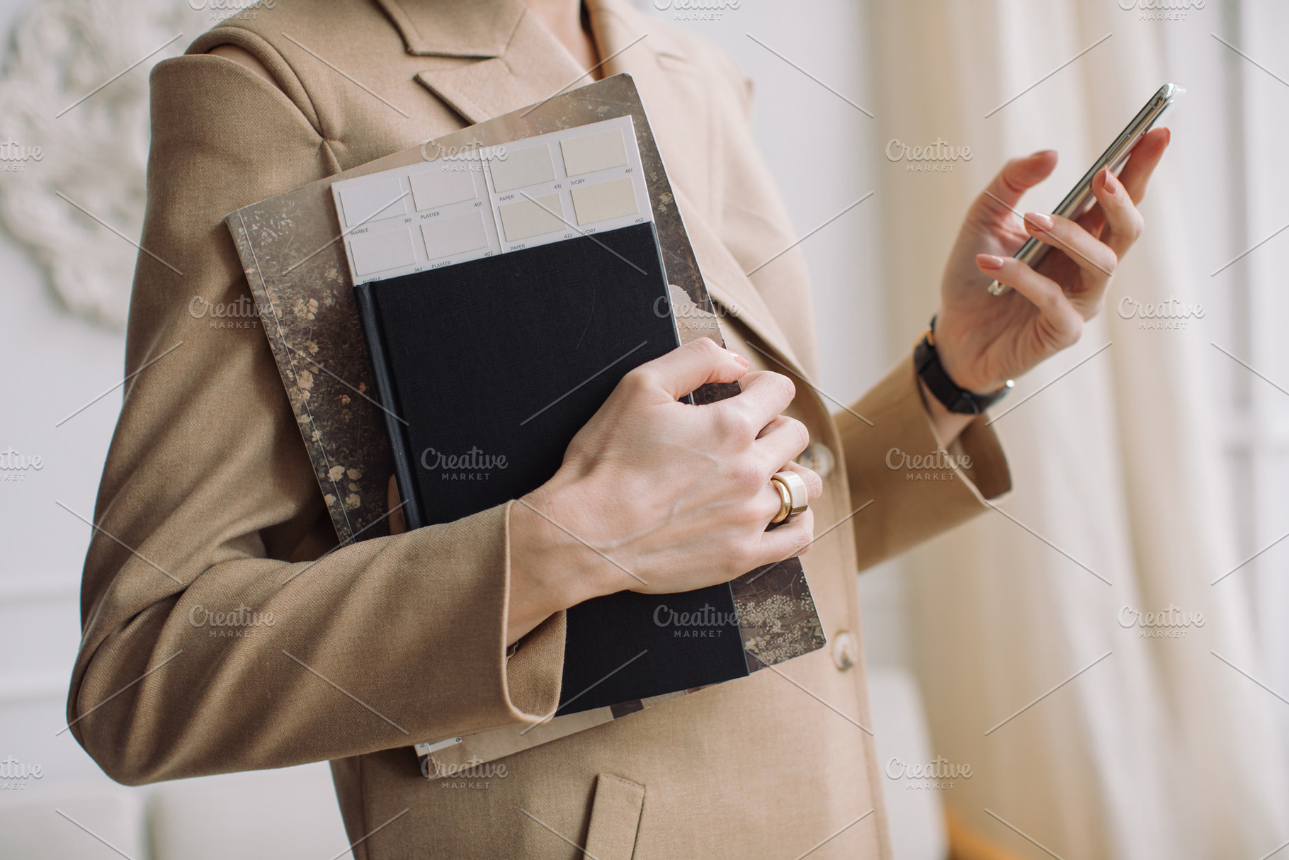 Female entrepreneur working, a Business Photo by Nina Stock Photos