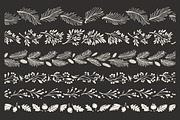 Christmas Hand-drawn Floral Decor, a Decorative Illustration by Adiemus (Thumbnail 3 of 8)
