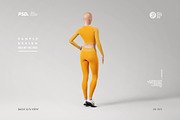 Women's Activewear Mockup Set, a Shirt Mockup by OllStore (Thumbnail 7 of 17)