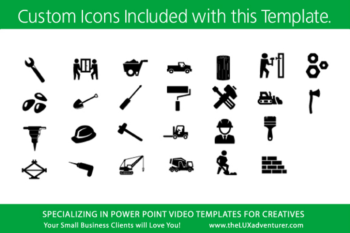 Construction PowerPoint Template, a Presentation Template by Kathy Green Design (Photo 3 of 5)