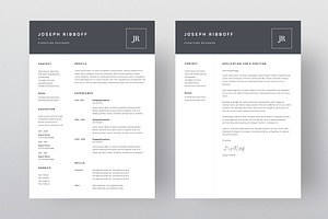 Joseph Ribboff - Resume/CV Template