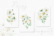 Watercolor Daisies, an Object Illustration by Olga Koelsch (Thumbnail 3 of 12)