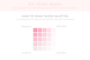 600 pastel shades color swatches, a Palette Add-On by ToonPlanet Vector Assets (Thumbnail 3 of 8)