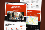 Sport Club Landing Page UI Layout, a Landing Page Template by twinstd (Thumbnail 4 of 5)