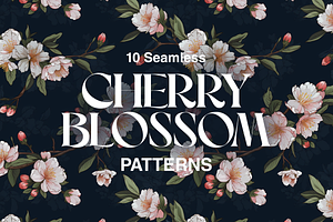 10 Cherry Blossom Patterns