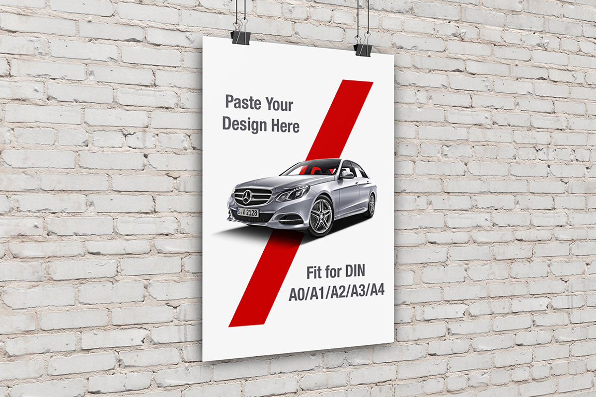 Poster Mockup, a Product Mockup by aykutfiliz (Photo 1 of 14)