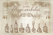 Magic workshop, a Decorative Illustration by Astarta (Thumbnail 1 of 4)
