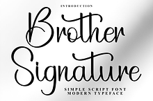 Brother Signature
