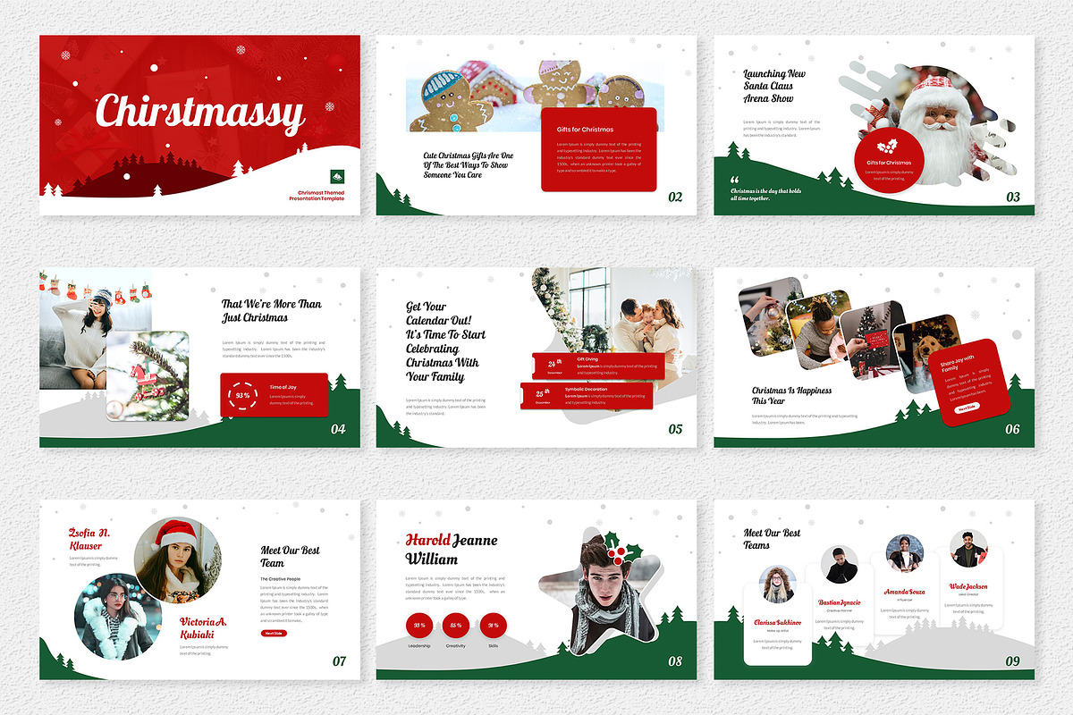 Christmassy - Xmas PPTX Template, a Presentation Template by Premast (Photo 2 of 4)