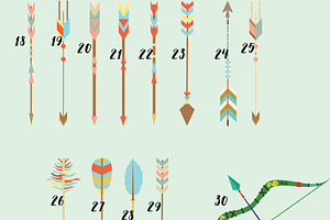 Tribal Arrows Clipart