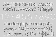 Embroidery Running Stitch, a Handwritten Font by JoZOO (Thumbnail 4 of 4)