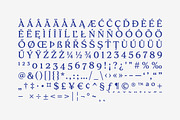 Paradisian Serif, a Serif Font by Dopestype (Thumbnail 12 of 13)