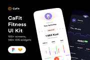 CaFit Fitness UI Kit, an UI Kit Template by Lumina_ui_ux202 (Thumbnail 1 of 8)