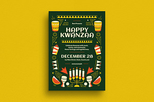 Kwanzaa Event Celebration Flyer