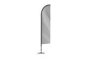 Feather Flag Mockup, a Product Mockup by GraphicsPixel (Thumbnail 2 of 5)
