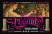 Aethon Keros Typeface, a Blackletter Font by alit design (Thumbnail 7 of 20)