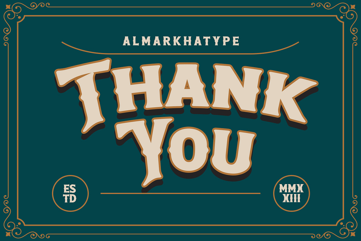 Royal Treasure – Royal Vintage Font, a Slab Serif Font by Almarkhatype (Photo 10 of 10)