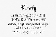 Kiraly font duo, a Handwritten Font by Digital Typeface Studio (Thumbnail 2 of 8)