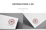 100 Logo Mockup Branding Bundle, a Product Mockup by PrintPixel (Thumbnail 25 of 30)