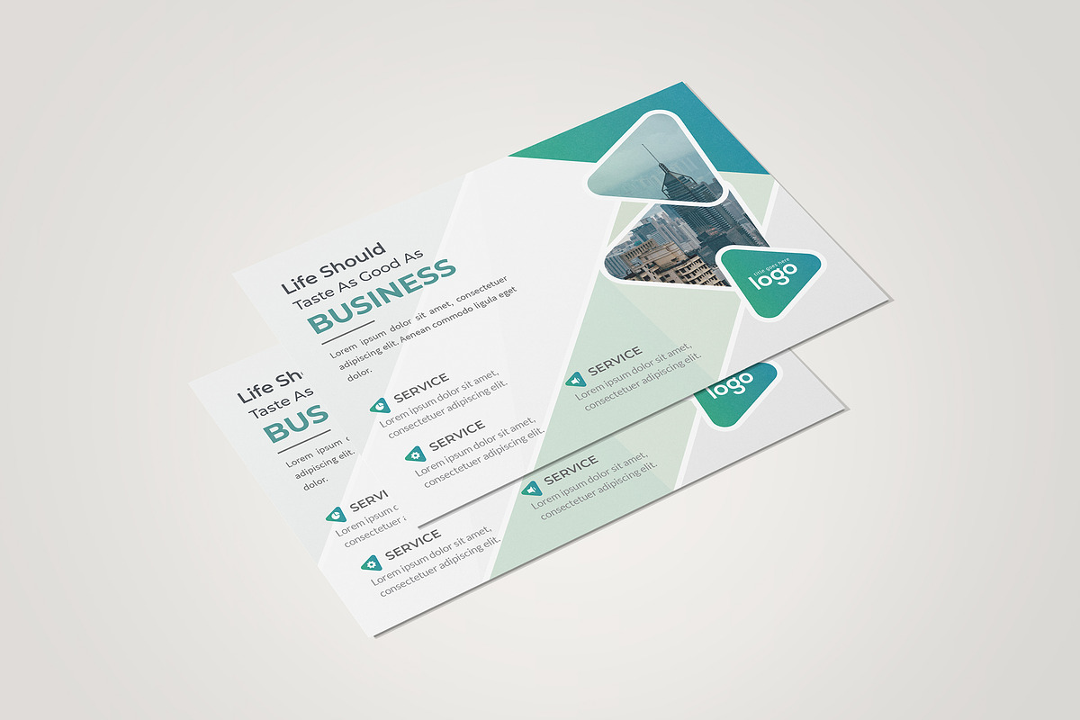 Post Card Design Template, a Card Template by ZAAS (Photo 4 of 5)