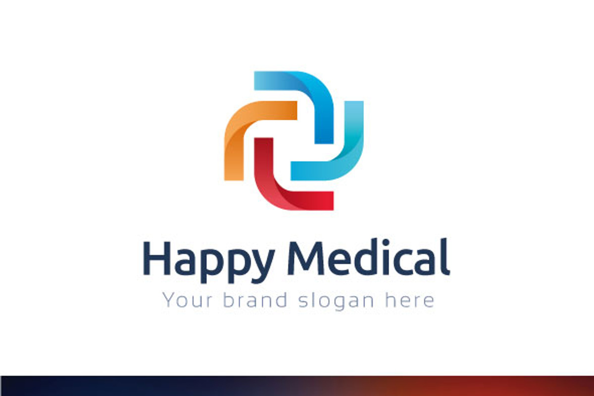 Happy Medical Logo Template, a Branding & Logo Template by Tasmim Premiem Design