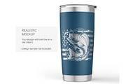 20 oz Tumbler Video Mockup, a Cups & Container Mockup by MockupsBox (Thumbnail 3 of 10)