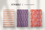 Abstract scribbles seamless patterns, a Pattern Graphic by Good Studio (Thumbnail 1 of 8)