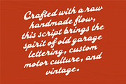 Roadster Customs – Display Font, a Handwritten Font by Edignwn Type (Thumbnail 12 of 12)