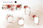 Watercolor Floral Bundle, a Texture Illustration by ollalya (Thumbnail 42 of 112)