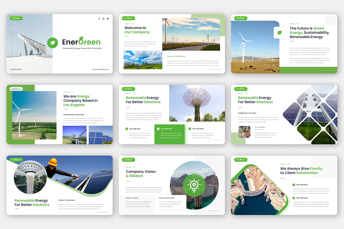 Energreen – Renewable Energy, a Presentation Template by Monsgraph Creative Studio (Photo 5 of 5)