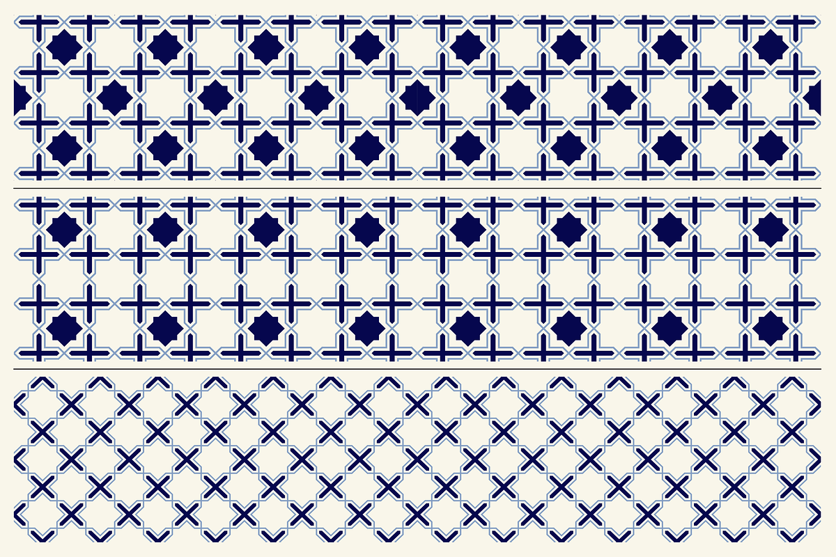 Modern Geometric Atelier Patterns, a Pattern Graphic by iamvikiskull (Photo 3 of 5)