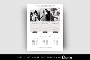 Price Guide Template PG014