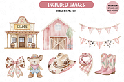 My First Rodeo Clipart, Cowgirl PNG, an Illustration by TatiMockup (Thumbnail 3 of 5)