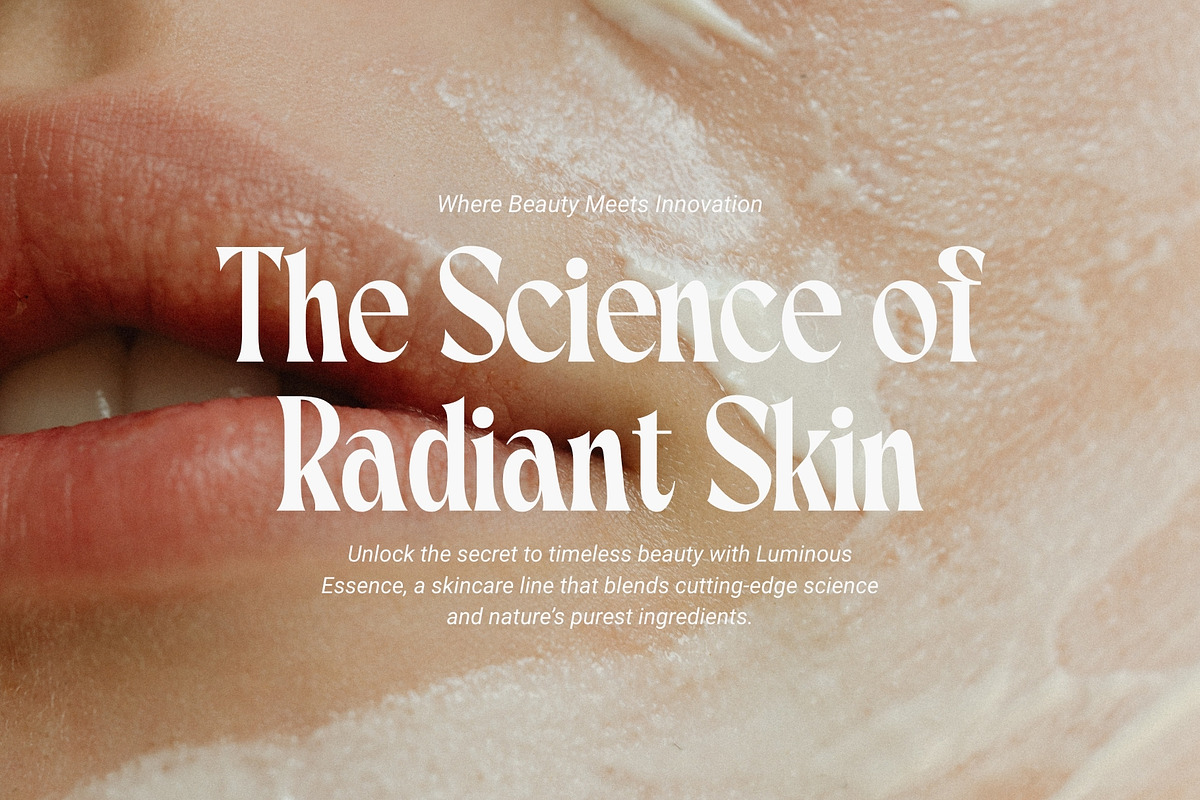 Capriola - Sophisticated Typeface, a Serif Font by HipFonts (Photo 9 of 15)